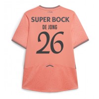 Stroje piłkarskie Porto Luuk de Jong #26 Koszulka Wyjazdowej 2025-26 Krótki Rękaw